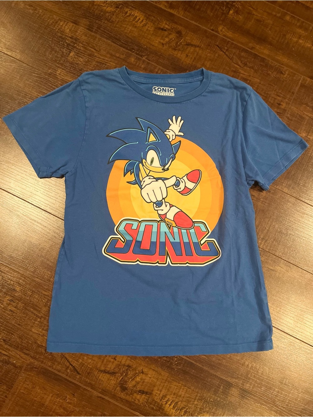 Sonic the Hedgehog Blue Graphic Tee - Sonic Brand